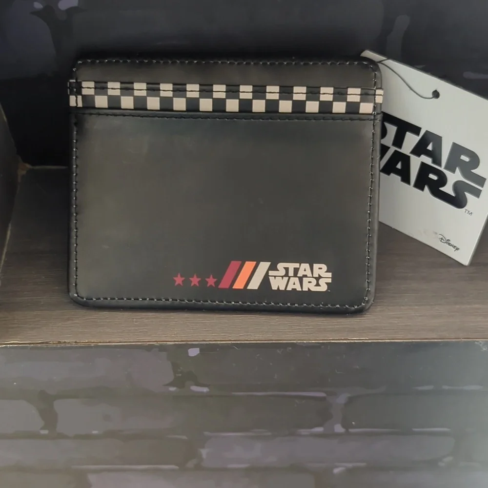 Star Wars Black Tatooine Podracing Card Wallet